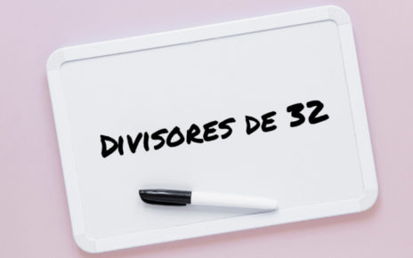 Divisores de 32