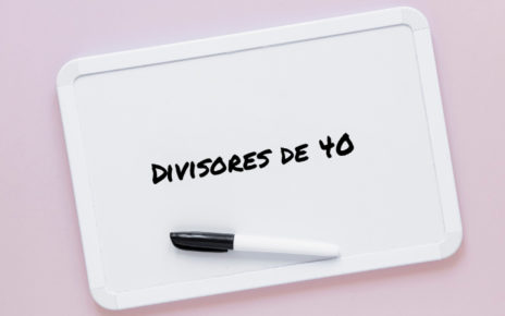 Divisores de 40