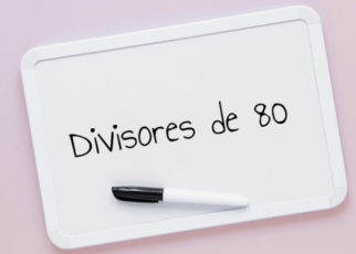 Divisores de 80