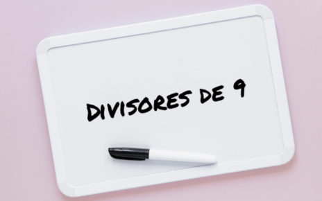 Divisores de 9